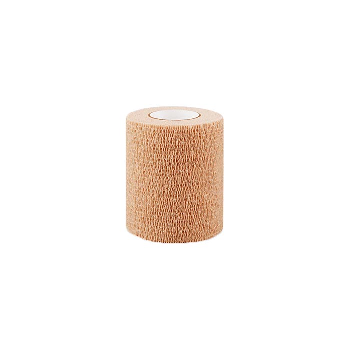 cross-torn cohesive elastic bandage